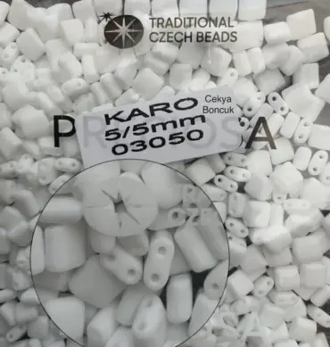 Preciosa Karo Beads 03050 5/5mm 3.5 Oz