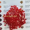 Preciosa Crystal Beads 3 mm 90070 Red 110 Pcs Pyramid - Image 3