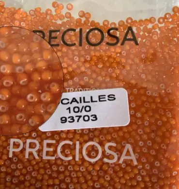 Preciosa Round Seed Beads 93703 10/0 3.5 Oz
