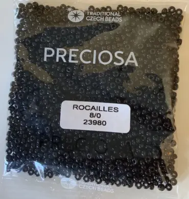 Preciosa Round Seed Beads 23980 8/0 3.5 Oz