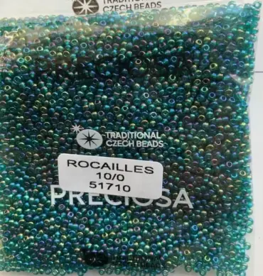 Preciosa Round Seed Beads 51710 10/0 3.5 Oz