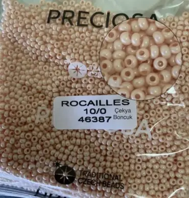 Preciosa Round Seed Beads 46387 10/0 3.5 oz