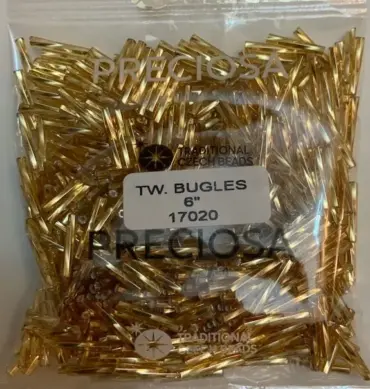 Preciosa Internally Twisted Bugles Beads 17020 6" 3.5 Oz
