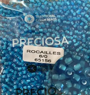 Preciosa Round Seed Beads 65156 6/0 3.5 Oz