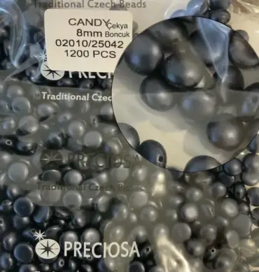 Preciosa Candy Beads 8mm 02010-25042 50 Pcs