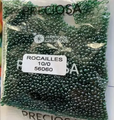 Preciosa Round Seed Beads 56060 10/0 3.5 Oz