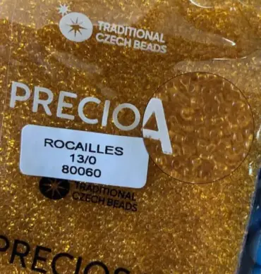 Preciosa Round Seed Beads 80060 13/0 3.5 Oz