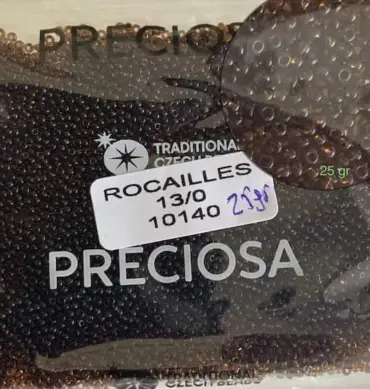 Preciosa Round Seed Beads 10140 13/0 3.5 Oz