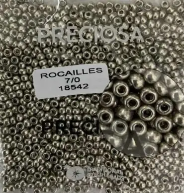 Preciosa Round Seed Beads 18542 7/0 3.5 Oz