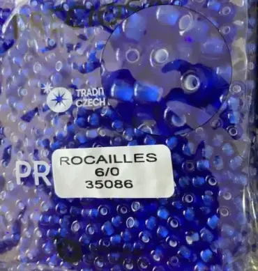 Preciosa Round Seed Beads 35086 6/0 3.5 Oz