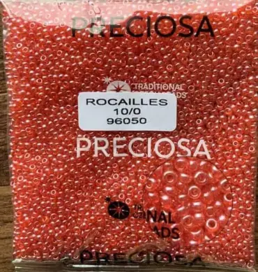 Preciosa Round Seed Beads 96050 10/0 3.5 Oz