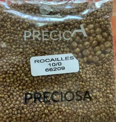 Preciosa Round Seed Beads 66209 10/0  3.5 Oz