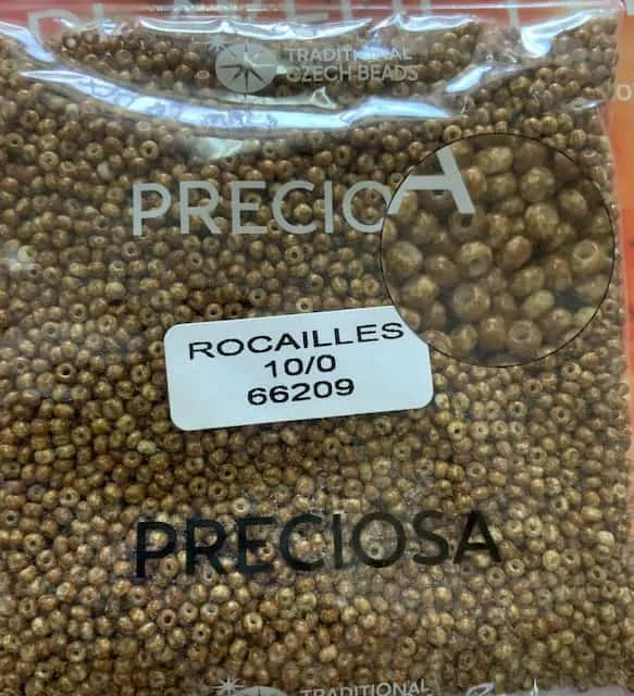 Preciosa Round Seed Beads 66209 10/0 3.5 Oz