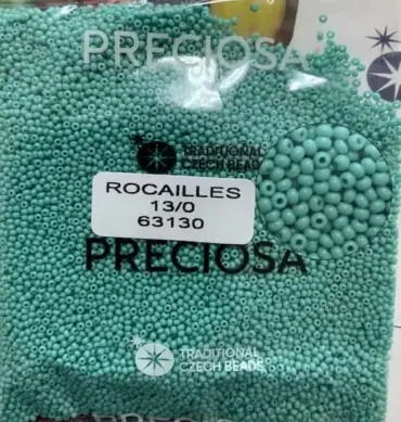 Preciosa Round Seed Beads 63130 13/0 3.5 Oz