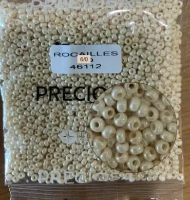 Preciosa Round Seed Beads 46112 6/0 3.5 Oz