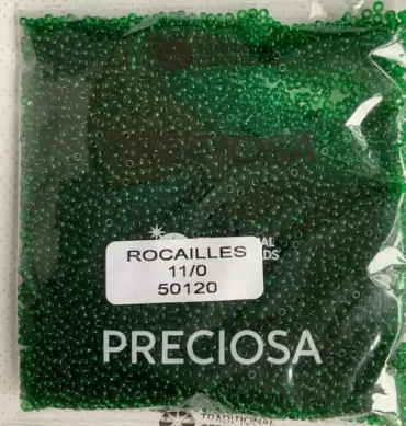 Preciosa Round Seed Beads 50120 11/0 3.5 Oz