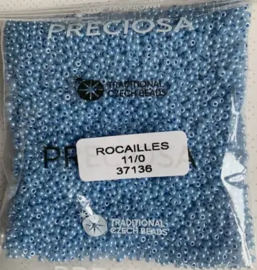 Preciosa Round Seed Beads 37136 11/0 3.5 Oz