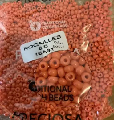 Preciosa Round Seed Beads 16A91 8/0 3.5 Oz
