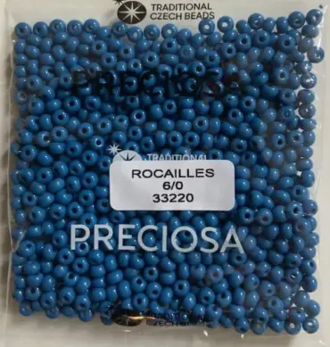 Preciosa Round Seed Beads 33220 6/0  3.5 Oz