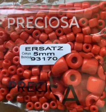 Preciosa Rola Beads 93170 5mm 3.5 Oz