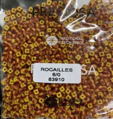 Preciosa Round Seed Beads 83910 6/0 3.5 Oz