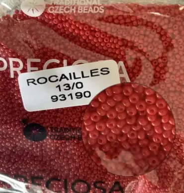 Preciosa Round Seed Beads 93190 13/0 3.5 Oz