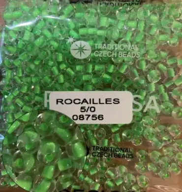 Preciosa Round Seed Beads 08756 5/0 3.5 Oz