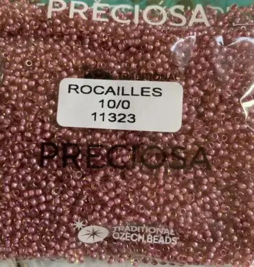 Preciosa Round Seed Beads 11323 10/0 3.5 Oz