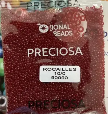 Preciosa Round Seed Beads 90090 10/0 3.5 Oz