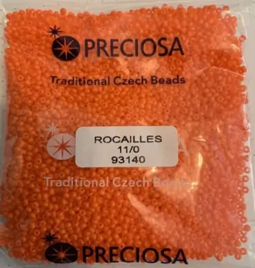 Preciosa Round Seed Beads 93140 11/0 3.5 Oz