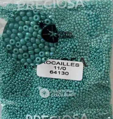 Preciosa Round Seed Beads 64130 11/0 3.5 Oz