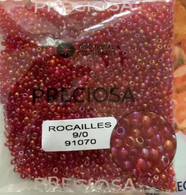 Preciosa Round Seed Beads 91070 9/0  3.5 Oz