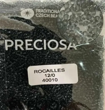 Preciosa Round Seed Beads 40010 12/0 3.5 Oz
