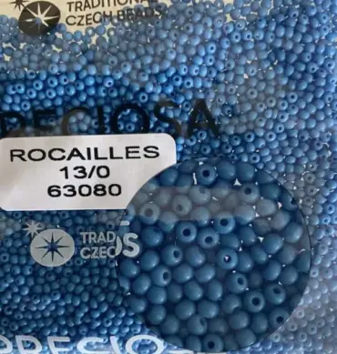 Preciosa Round Seed Beads 63080 13/0 3.5 Oz