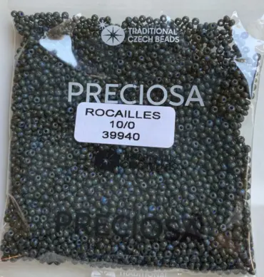 Preciosa Round Seed Beads 39940 10/0 3.5 Oz