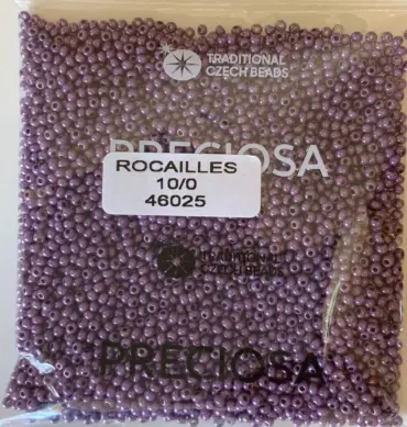 Preciosa Round Seed Beads 46025 10/0 3.5 Oz