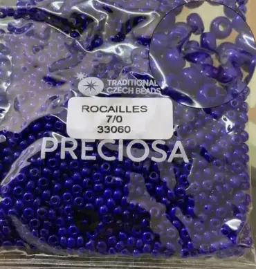 Preciosa Round Seed Beads 33060 7/0 3.5 Oz
