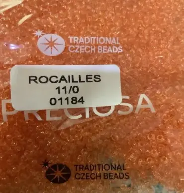 Preciosa Round Seed Beads 01184 11/0 3.5 Oz