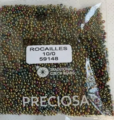 Preciosa Round Seed Beads 59148 10/0 3.5 Oz