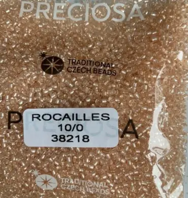 Preciosa Round Seed Beads 38218 10/0 3.5 Oz