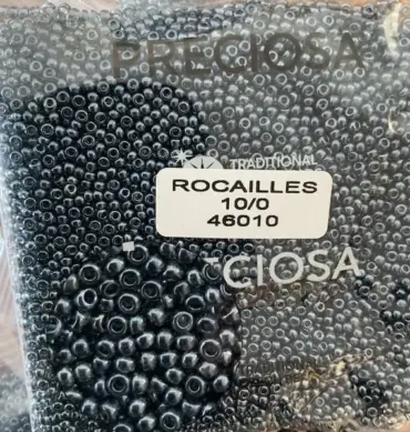 Preciosa Round Seed Beads 46010 10/0 3.5 Oz
