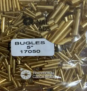 Preciosa Bugles Beads 17050 5" 3.5 Oz