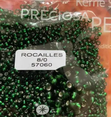 Preciosa Round Seed Beads 57060 8/0  3.5 Oz