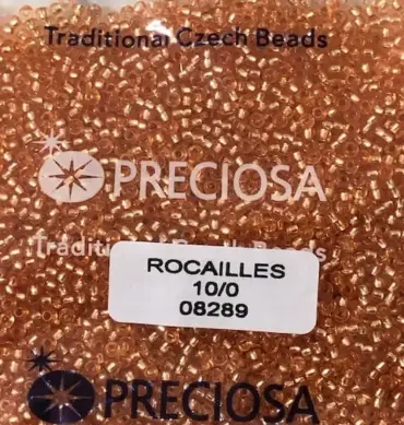 Preciosa Round Seed Beads 08289 10/0  3.5 Oz