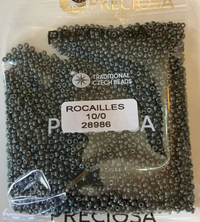 Preciosa Round Seed Beads 28986 10/0 3.5 Oz