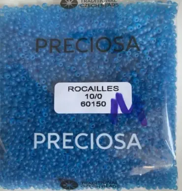 Preciosa Round Seed Beads 60150 10/0 3.5 Oz Matte