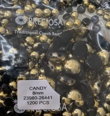 Preciosa Candy Beads 8mm 23980-26441 50 Pcs