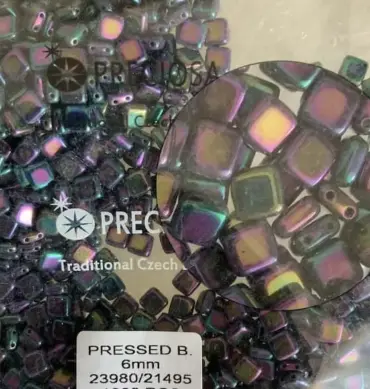 Preciosa Karo Beads 23980-21495 6/6mm 40 Pcs