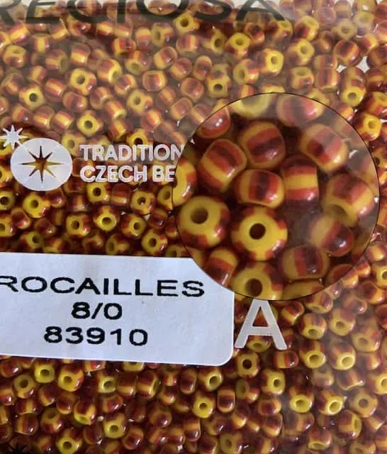 Preciosa Round Seed Beads 83910 8/0 3.5 Oz