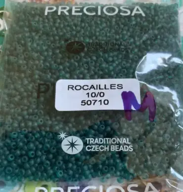 Preciosa Round Seed Beads 50710 10/0 3.5 Oz Matte